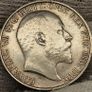 Great Britain 1902 Silver Florin 2 Shillings Great Condition Image 3