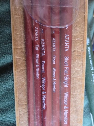 430X Professional Painting Brushes made in England Winsor Newton sable brushes Oil Painting Watercolour Hog bris