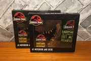 Jurassic Park A5 Notebook Socks Official Merchandise Gift Set Boxed