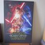 Large Star Wars The Force Awakes Print on Canvas Poster New Image 8