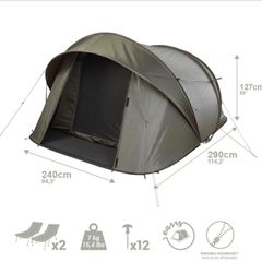 Fishing Bivvy 2 Person  Rapid Tanker L.