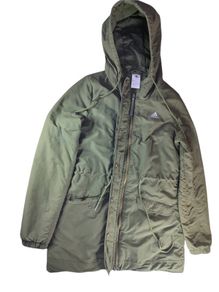 Ladies Adidas Insulated Coat Jacket Hooded Size UK6 USXS Xtra Small