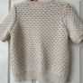 Cream Second Female Short Sleeve Knit Top-Size S Image 2
