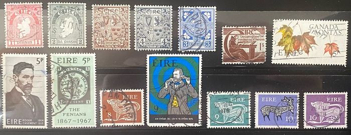 Ireland stamp lot