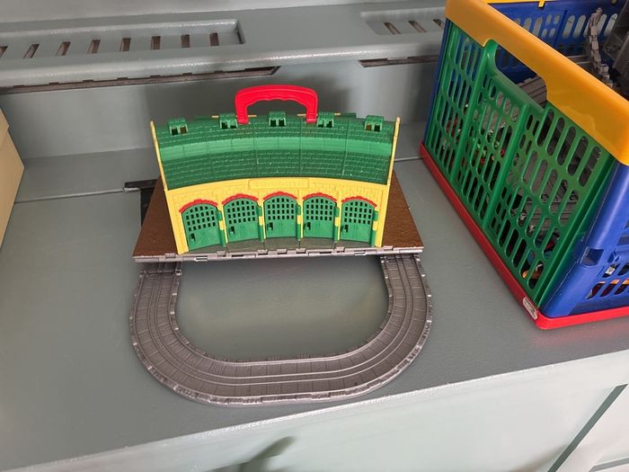 large train set