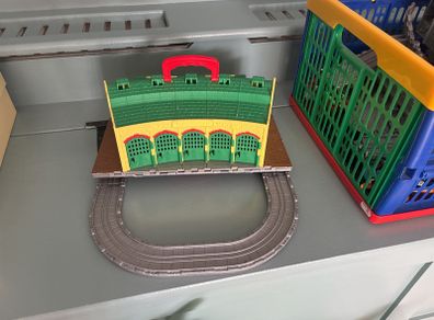 large train set