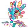 BRAND NEW AmiGami Blue Peacock And Star Punch Creative Toy Image 4