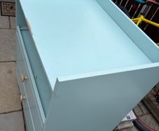 Baby changing press
