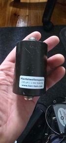 Common-mode choke PL, 1 kW SSB/CW 1.8-30 MHz
