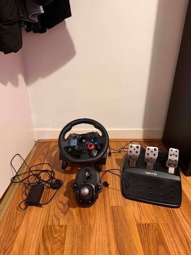 Logitech G29 Driving force + shifter