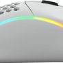 Glorious Gaming Model D Wireless Gaming Mouse - 69g Superlight, Lag Free 2.4Ghz Wireless, RGB, BAMF Sensor, Ergonomic, 6 Buttons - White | Lag free connectivity, advanced BAMF sensor, long battery life, PTFE sliders, beehive format, vivid lighting (Used) Image 2