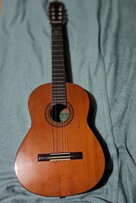 vintage classical guitar