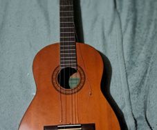 vintage classical guitar