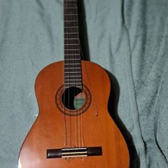 vintage classical guitar