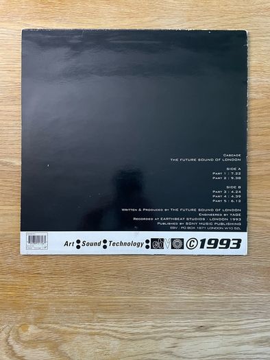 The Future Sound Of London - Cascade - 12" Vinyl Single - Coloured Labels - 1993 Virgin Records - VST1478