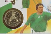 Irish USA WORLD CUP 1994 Coin medal Cover Vintage Ireland