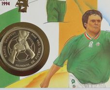 Irish USA WORLD CUP 1994 Coin medal Cover Vintage Ireland