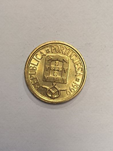 Portugal 10 escudos coin