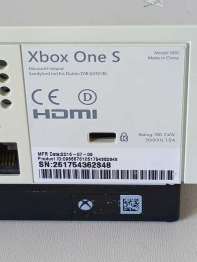 Xbox One S Console  + 2 Games