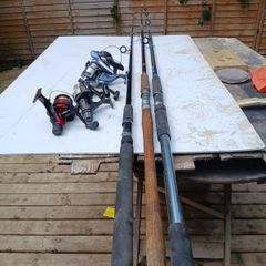 fishing beachcasters and reels