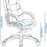 Alphason DOREL Premium Executive Office Chair BLK Image 2