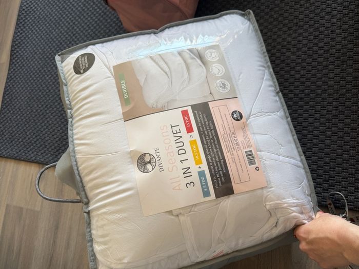 Duvet & pillows in great shape - FREE