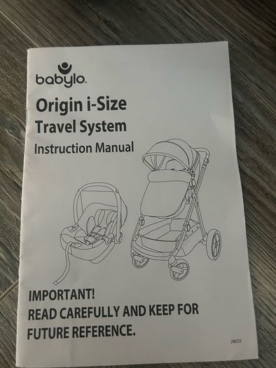pram and car seat travel system