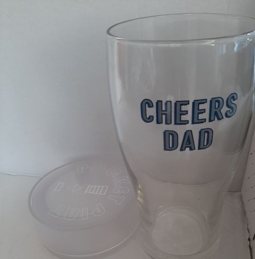 2 new  pint glasses
