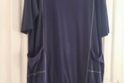 women navy. Dress