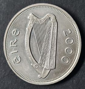 Excellent Ireland 1 Pound Millennium 2000 Coin