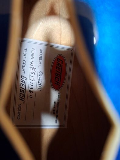 Gretsch G5420T Electromatic Azure Blue with Hard Case