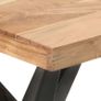 Dining Table 120x60x76 cm Solid Acacia Wood Image 5