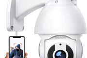 CCTV camera Victure Security Camera Outdoor 1080P for Home Security with Pan/Tilt 360 View Night Vision IP66 Waterproof Smart Motion Tracking Compatible with IOS/Android