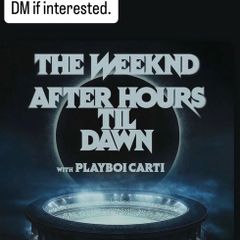 The Weeknd: After Hours Til Dawn Tour Croke Park Dubin