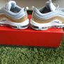 Nike Air Max 97 UK-5.5/EUR-39 AQ4137-0001 Vast Grey/Metallic Silver-Metallic Gold (Women's)-2018 Image 5