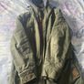 Green parka jacket Image 6