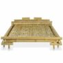 Bed Frame Bamboo 140x200 cm Image 5