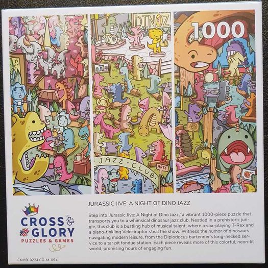 Cross & Glory Jurassic Jive 1000 Pieces
