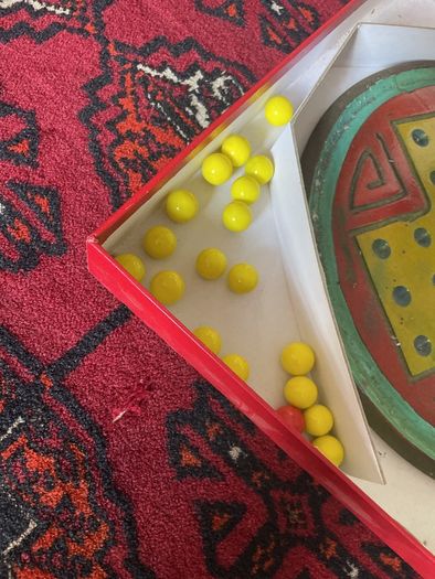 Glass Marble Board Game