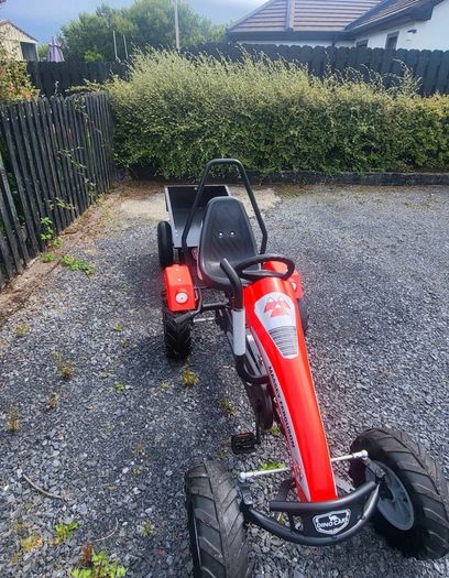 Massey Ferguson Go Kart & Trailer