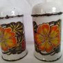 Midwinter , salt & pepper shakers, Stonehenge, Nasturtium, 1970s pottery, 1970s tablewear Image 6