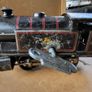 O gauge old clockwork train set Image 7