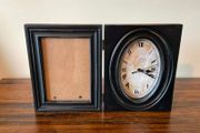 Hinged Picture Frame Clock | Elegant Decorative Timepiece