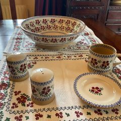 Nicholas Mosse 5 piece set of Old Rose