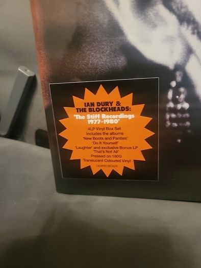 ian dury and the blockheads the stiff recordings 1977 to 1980 vinyl boxset