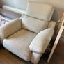 Large sofa, L shape with storage & single chair, all reclining Image 7
