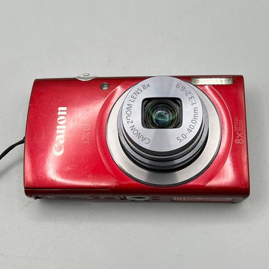 Canon IXUS 160 20MP Digital Camera Red - Full Kit