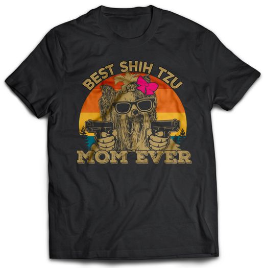 Best Dog MOM ever t-shirt