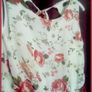 Jasmine of London High Low Pin Pleat V back Lined Chiffon Floral Dress. Image 6
