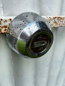 Vintage Datsun wheel hub